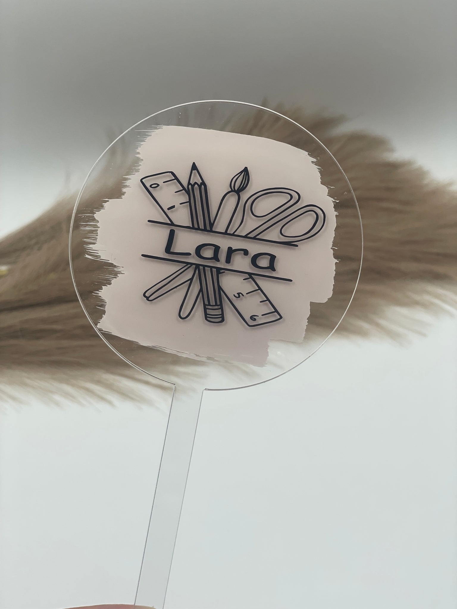 Cake Topper Schulstart