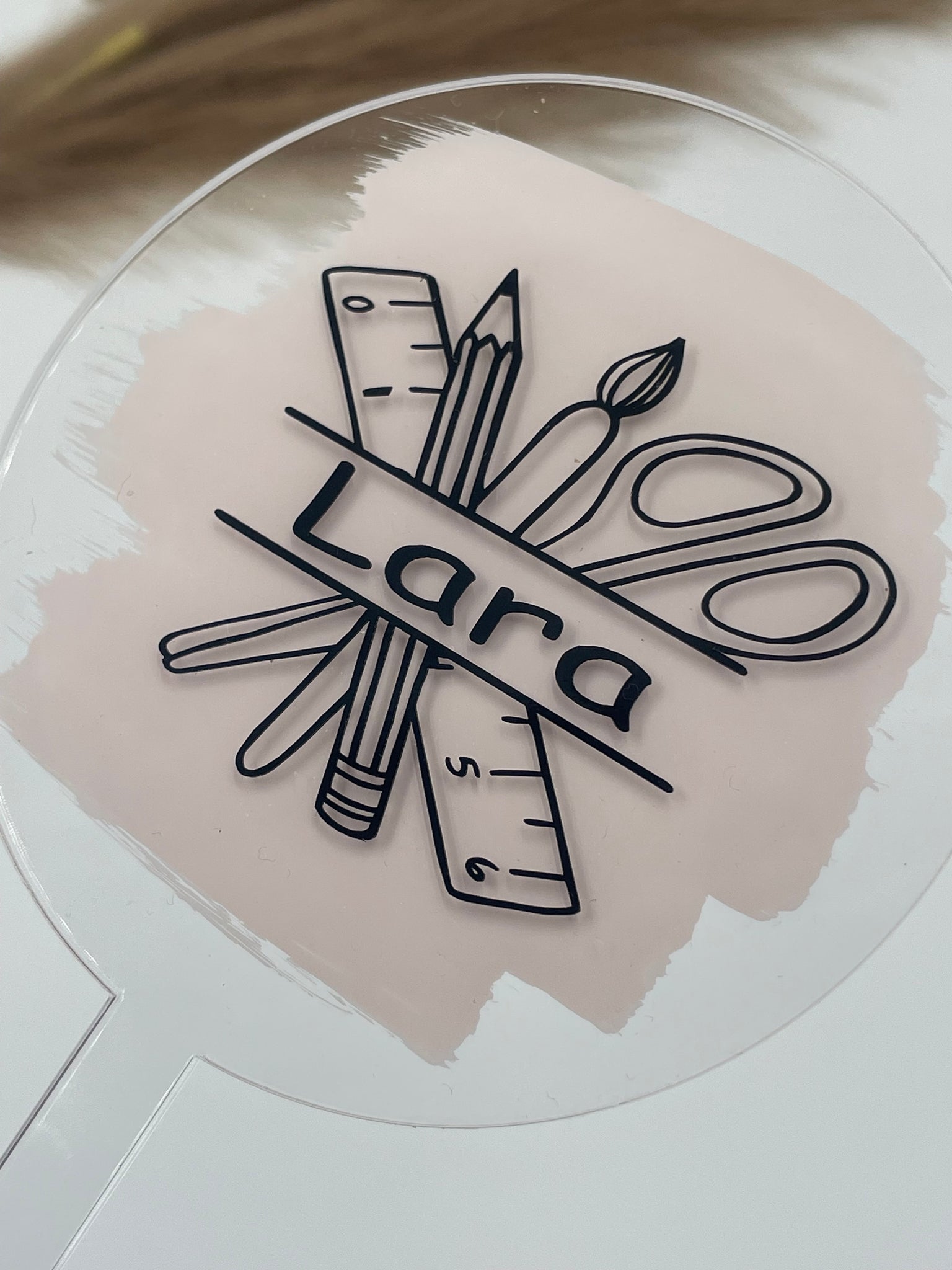 Cake Topper Schulstart