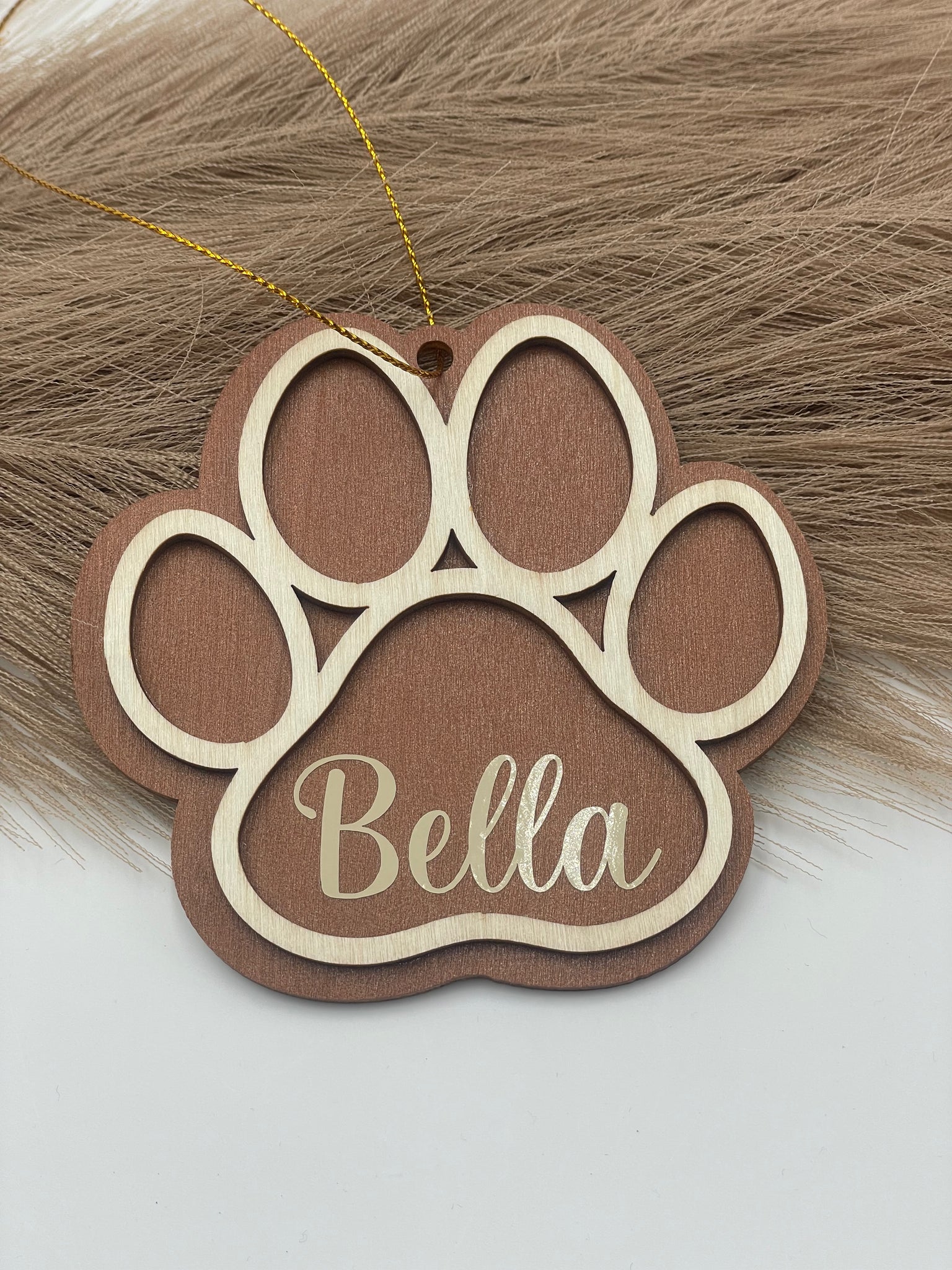 Christbaumschmuck "Hundepfote Bella"