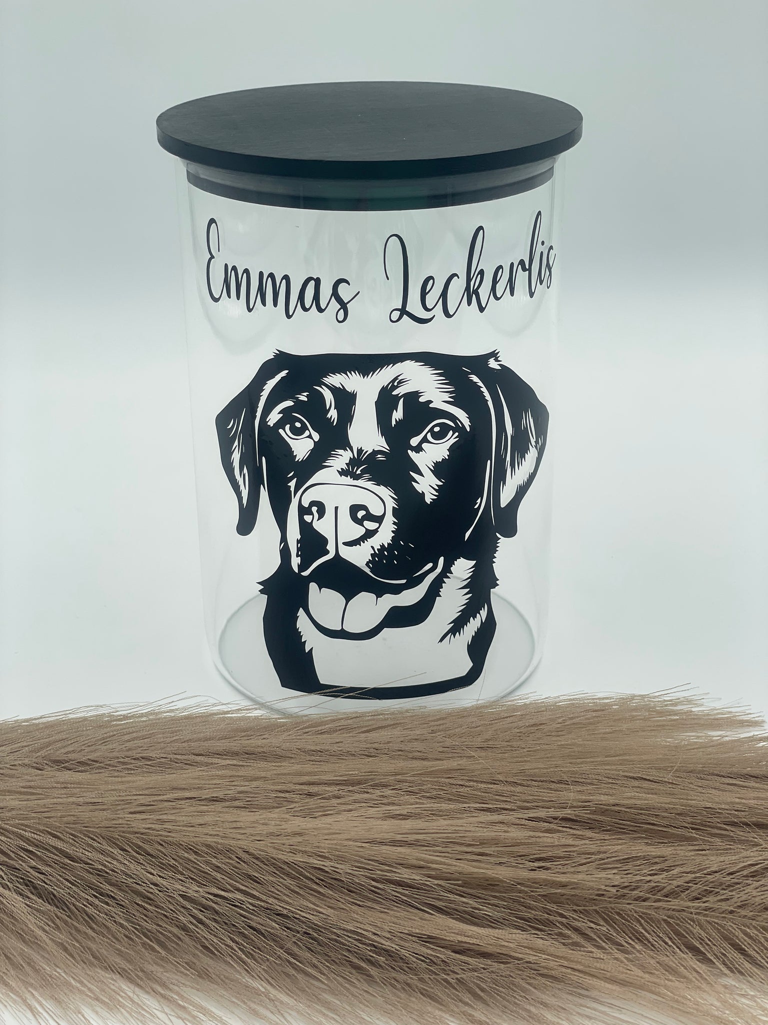 Aufbewahrung von Tierleckerlis "Labrador"