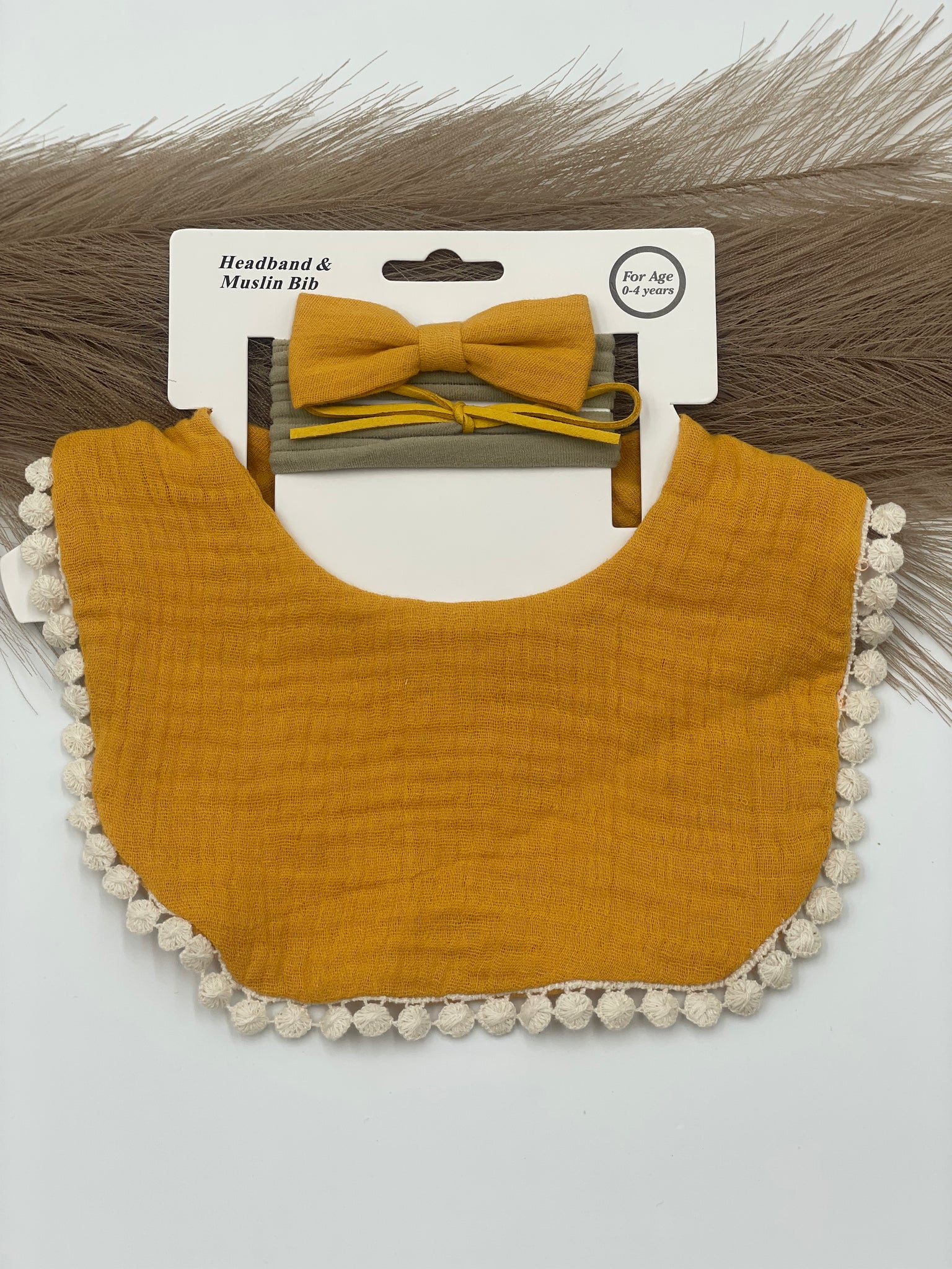 Lätzchen mit Haarband