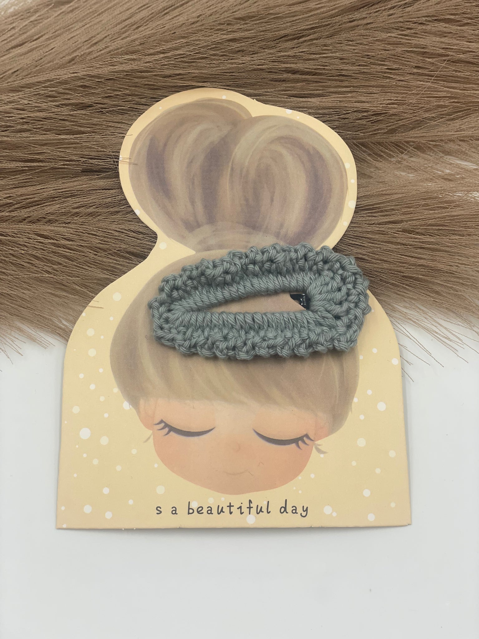 Haarspange "Ela" Dunkeltöne