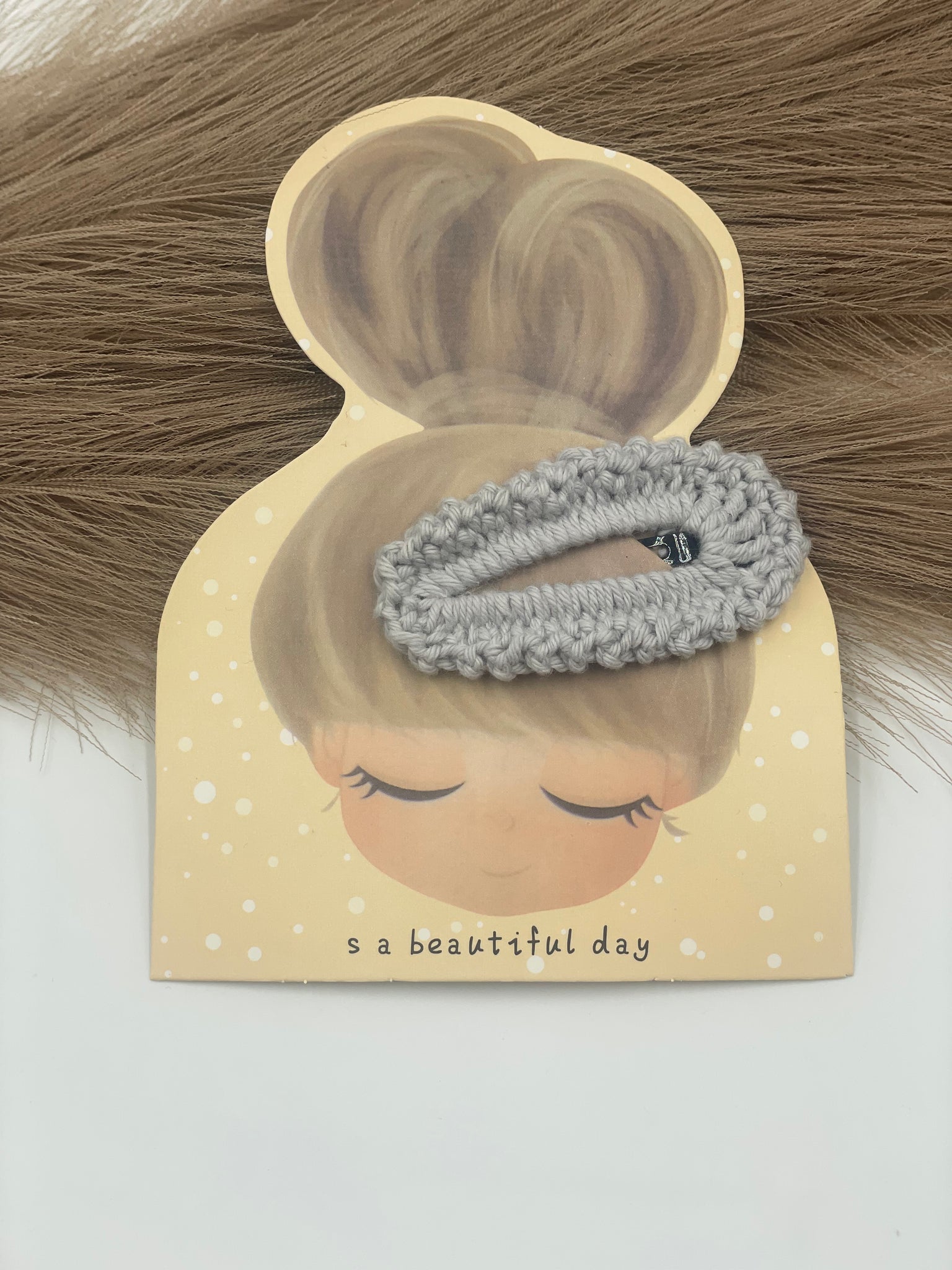 Haarspange "Ela" Dunkeltöne