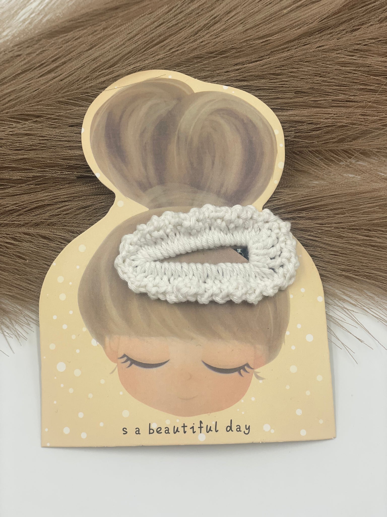 Haarspange "Ela" Helltöne