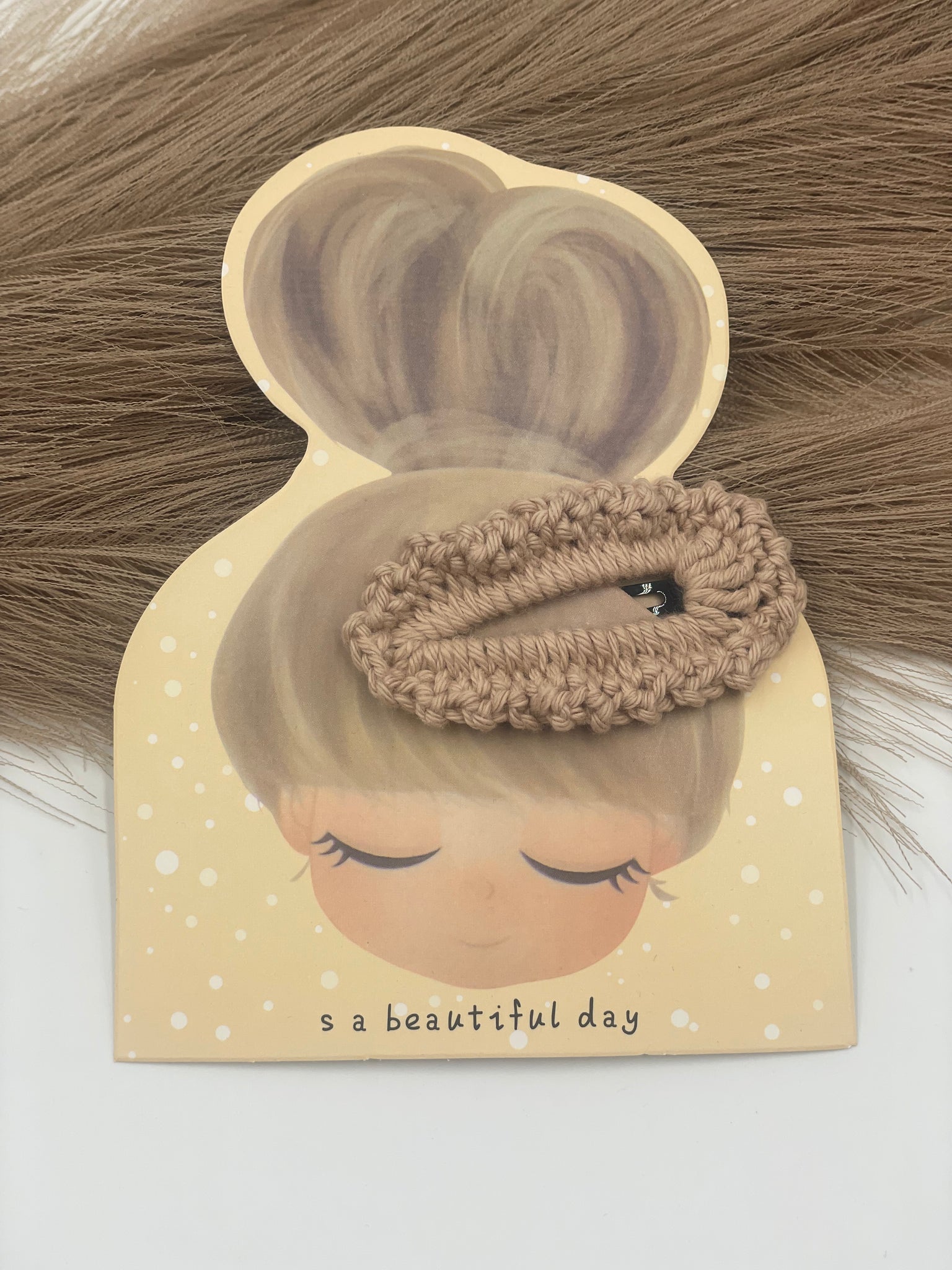 Haarspange "Ela" Helltöne