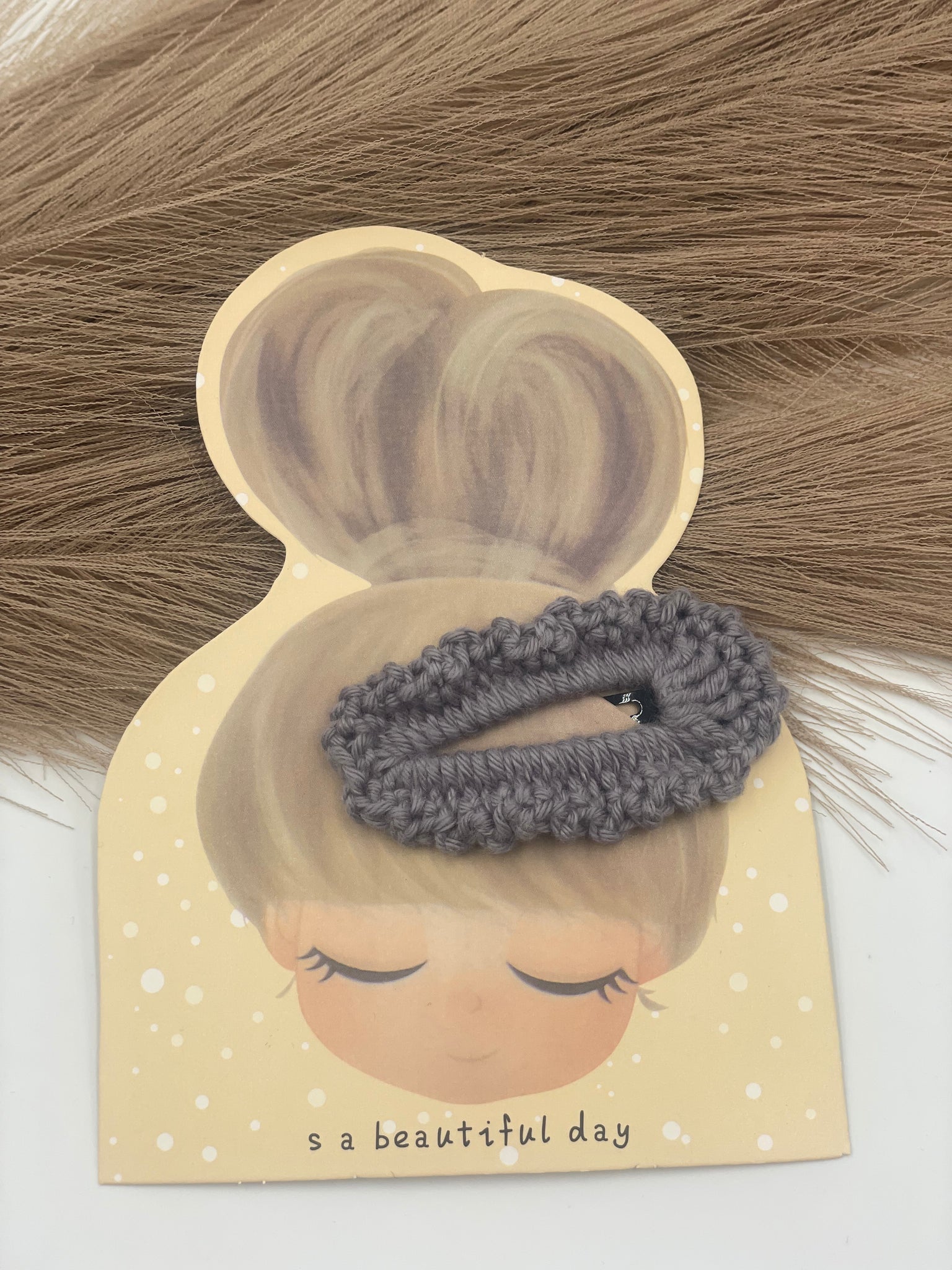 Haarspange "Ela" Dunkeltöne