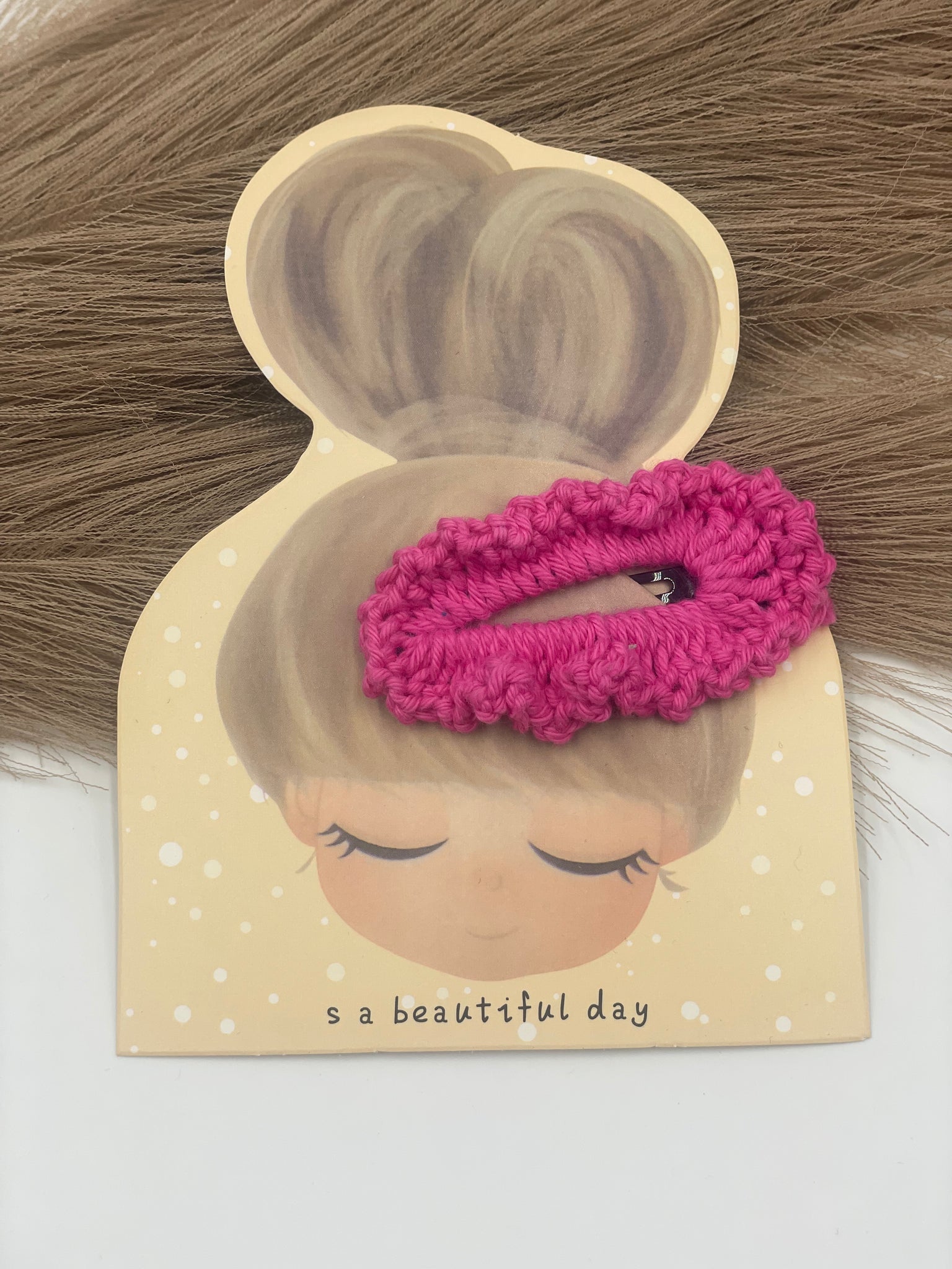 Haarspange "Ela" Rosatöne