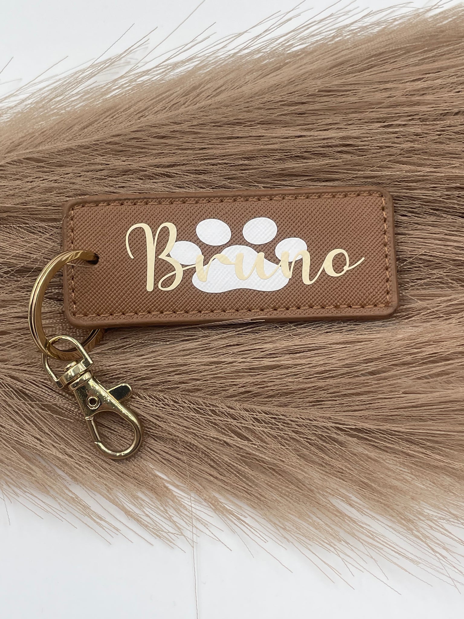 Rechteckiger Schlüsselanhänger