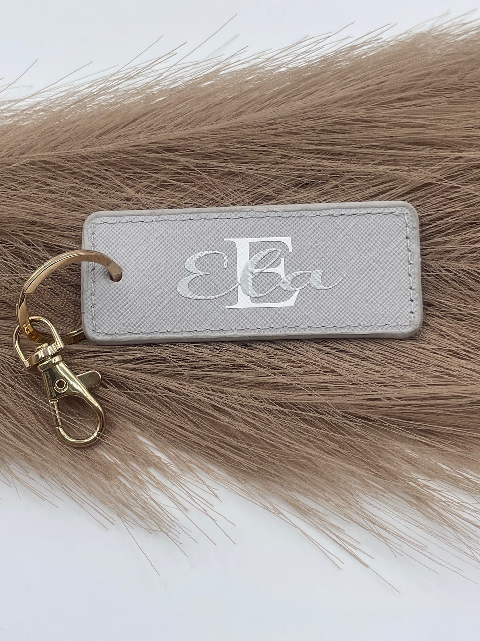 Rechteckiger Schlüsselanhänger