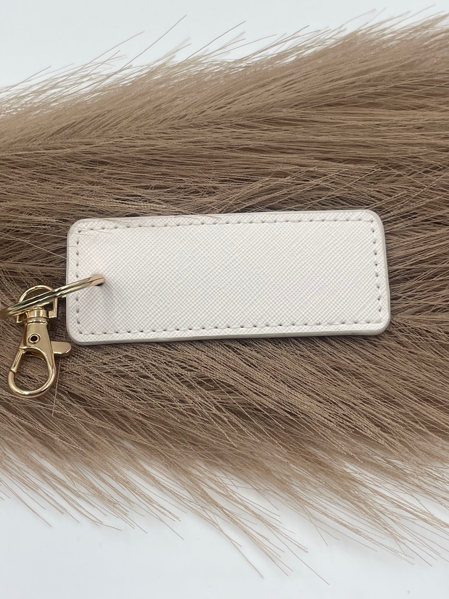 Rechteckiger Schlüsselanhänger