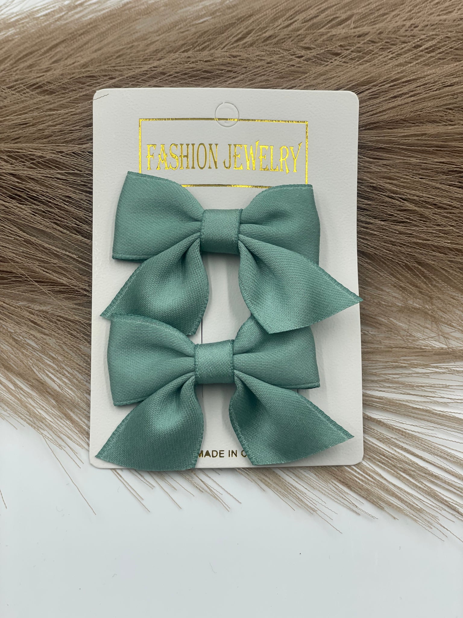 2er Set Haarspange Satin