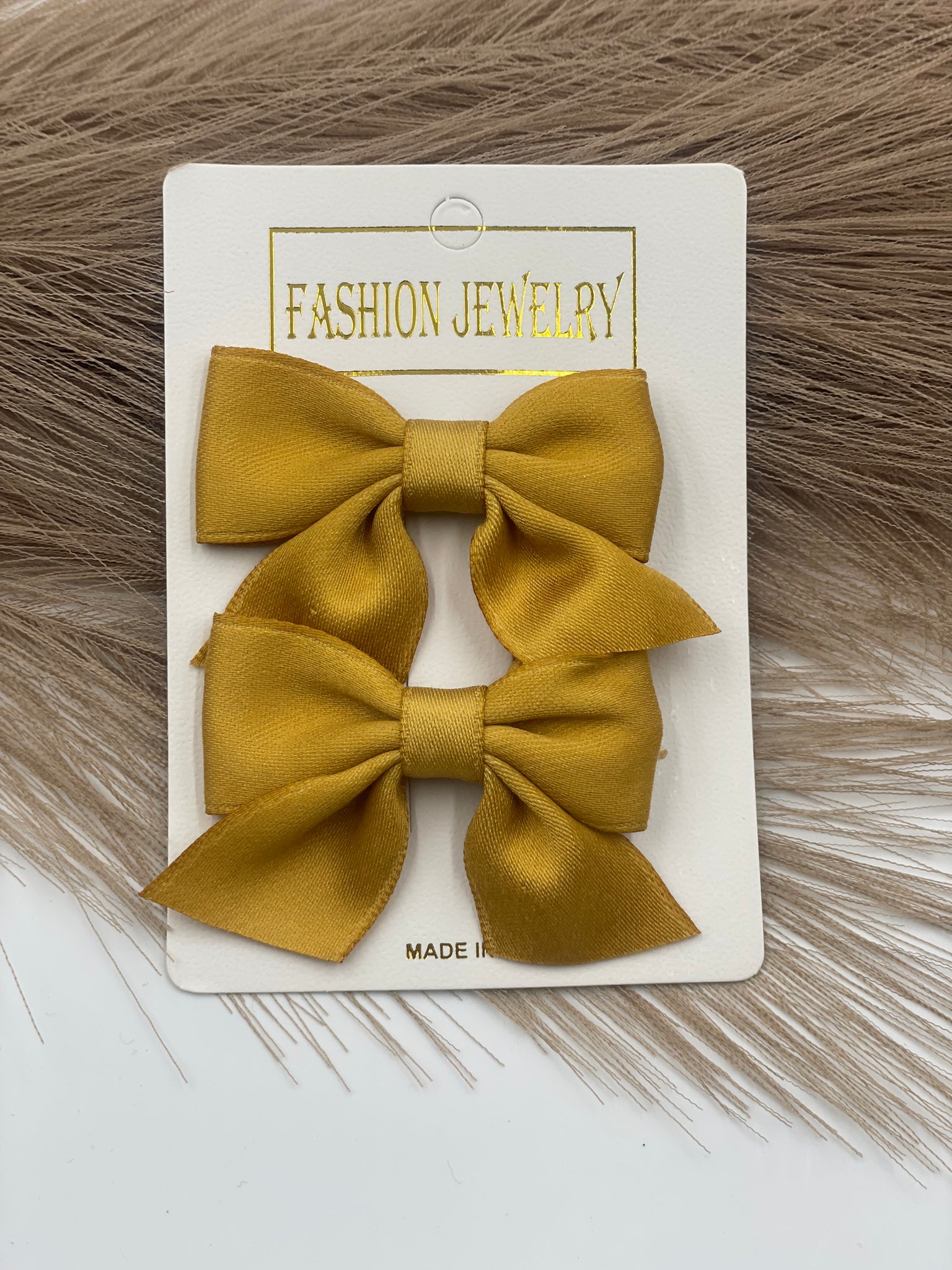 2er Set Haarspange Satin