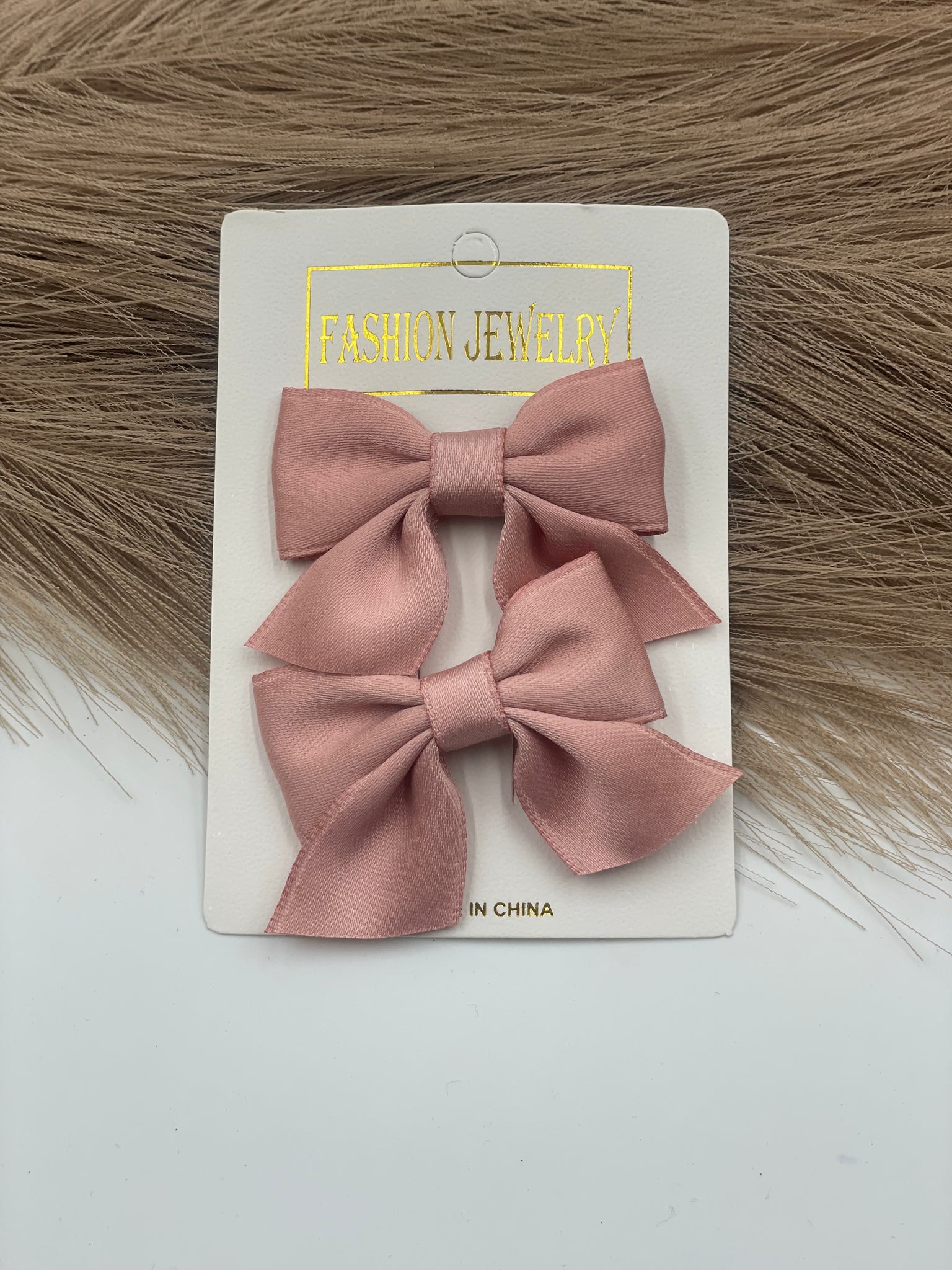 2er Set Haarspange Satin