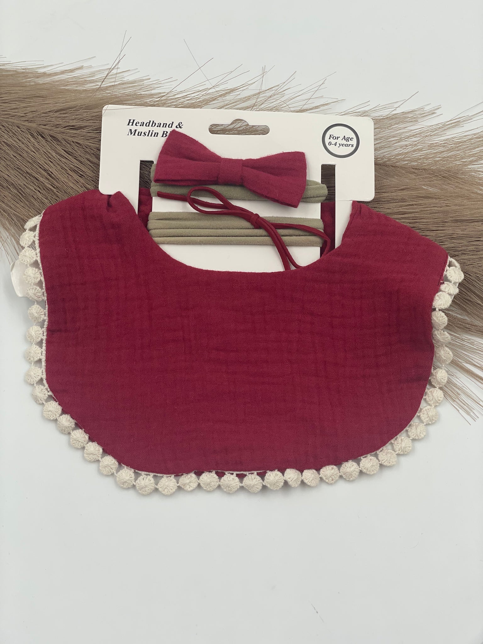 Lätzchen mit Haarband