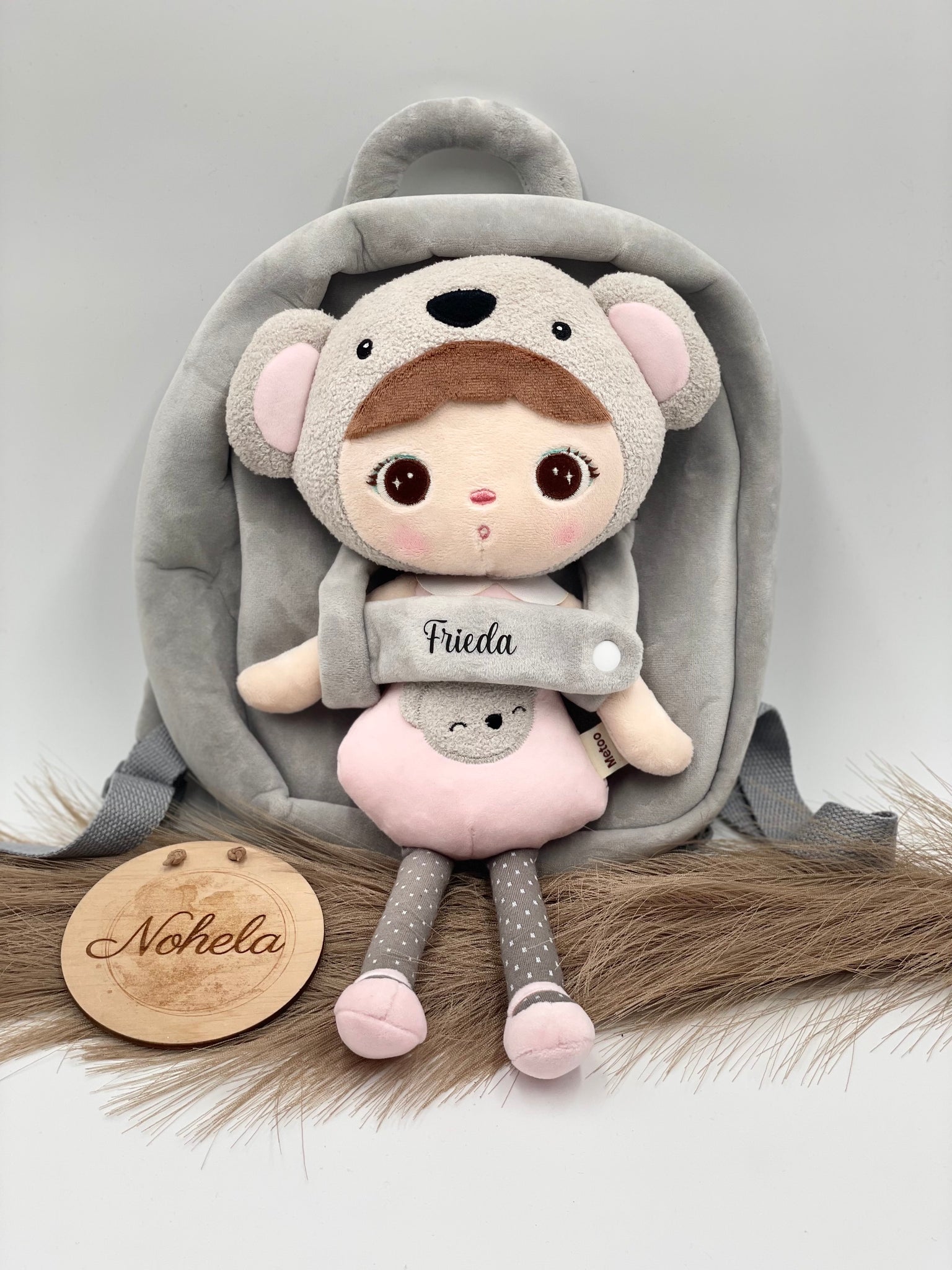 Rucksack Puppe Koala