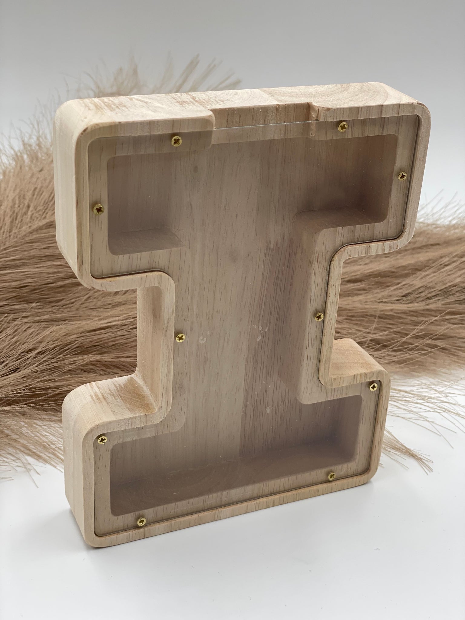 Spardose Buchstabe I