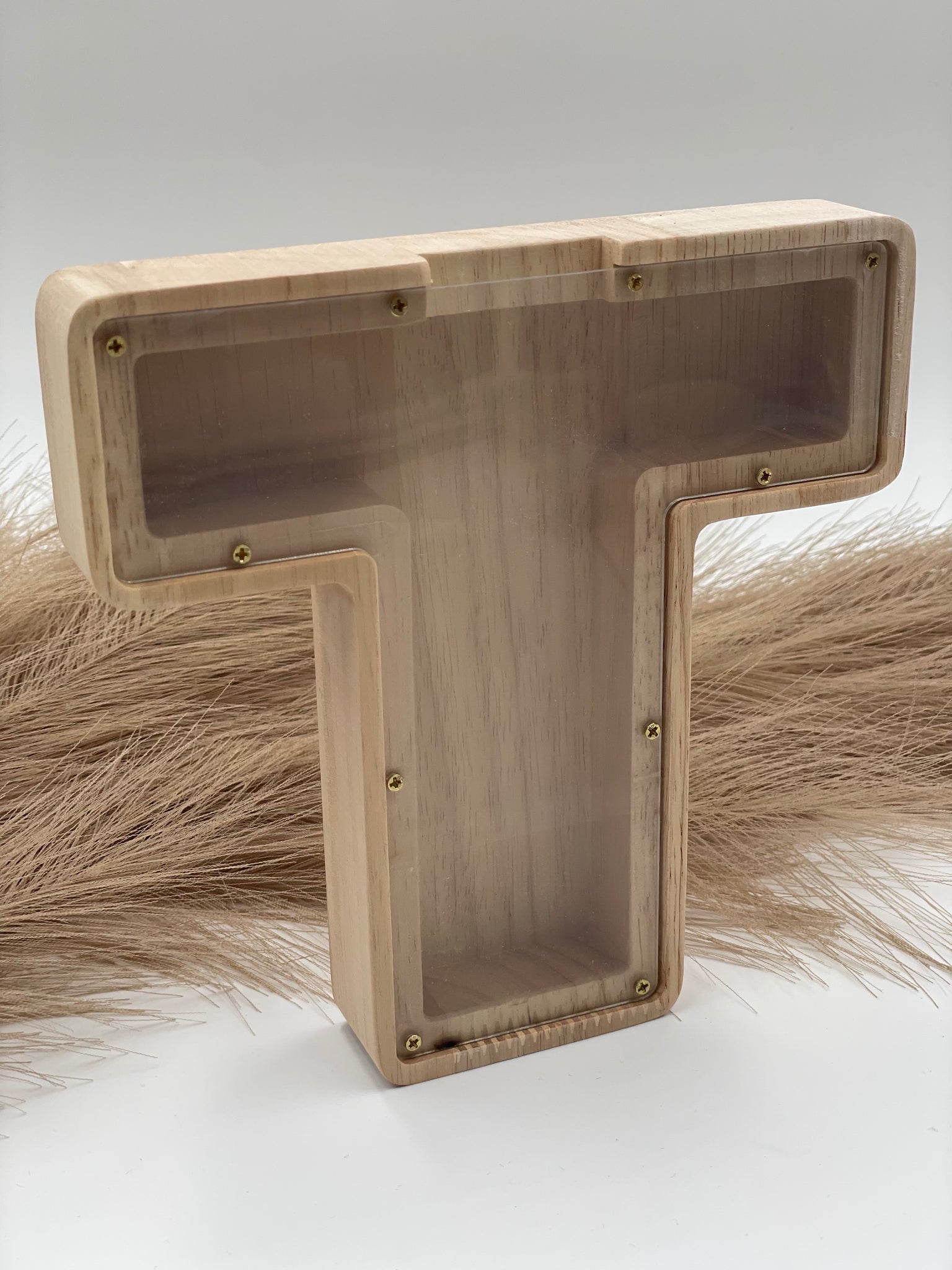 Spardose Buchstabe T